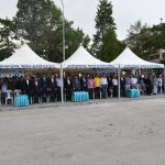 Kortej geçişi renki görüntülere sahne oldu