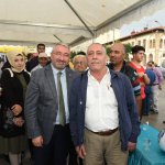 Kortej geçişi renki görüntülere sahne oldu