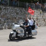 Motosiklet gösterileri nefes kesti