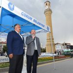 Kortej geçişi renki görüntülere sahne oldu