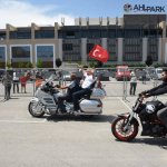 Motosiklet gösterileri nefes kesti