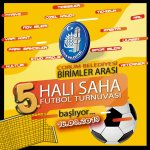 Birimler arası futbol turnuvası başlıyor