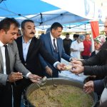 Belediyemiz 1,5 ton aşure dağıttı