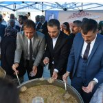 Belediyemiz 1,5 ton aşure dağıttı