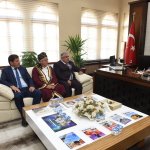 Yılın Ahisi Başkan Aşgın'ı ziyaret etti