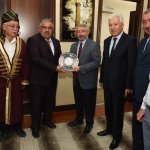 Yılın Ahisi Başkan Aşgın'ı ziyaret etti