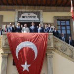 Kazakistan Büyük Elçisi belediyeyi ziyaret etti