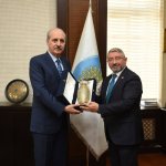 Numan Kurtulmuş Belediyemizi ziyaret etti