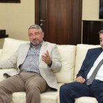 Kazakistan Büyük Elçisi belediyeyi ziyaret etti