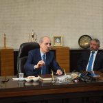 Numan Kurtulmuş Belediyemizi ziyaret etti