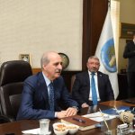 Numan Kurtulmuş Belediyemizi ziyaret etti