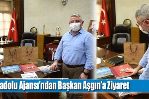 Anadolu Ajansı’ndan Başkan Aşgın’a Ziyaret
