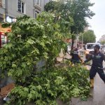 Belediyede tam kadro fırtına mesaisi