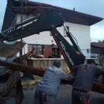 Belediyede tam kadro fırtına mesaisi