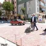 Ahçılar 13.sokağa yükseltilmiş kavşak çalışması