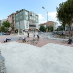 Ahçılar 13.sokağa yükseltilmiş kavşak çalışması