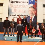 Aileleriyle spor yaptılar, ödülleri kaptılar