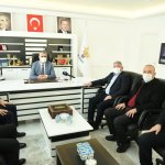 Başkan Aşgın'dan Ahlatçı'ya hayırlı olsun ziyareti