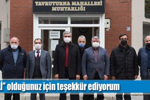 “ALİ” olduğunuz için teşekkür ediyorum