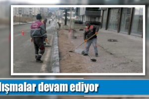Çalışmalar sürüyor