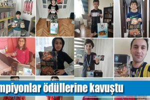 Şampiyonlar ödüllerine kavuştu