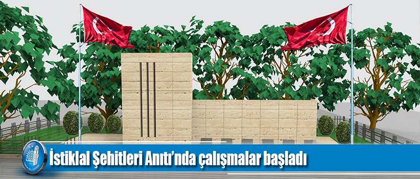 Belediyemiz, şehitlikte ecdada yakışır bir düzenleme yapıyor