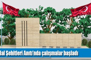 Belediyemiz, şehitlikte ecdada yakışır bir düzenleme yapıyor