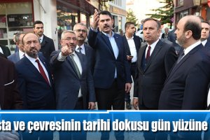 Arasta ve çevresinin tarihi dokusu gün yüzüne çıkacak