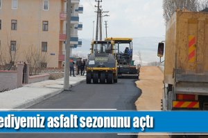 Belediyemiz 2020 asfalt sezonunu açtı