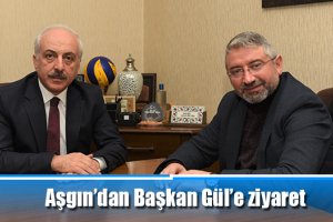 Aşgın’dan Başkan Gül’e ziyaret