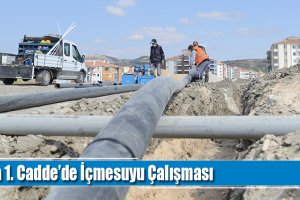 Ata 1. Cadde’de İçmesuyu Çalışması
