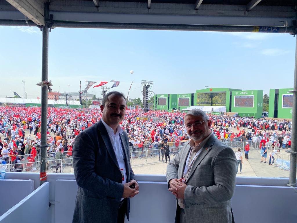 Aşgın, Millet Bahçesi ilk fidan dikim töreni ve İstanbul’un fethi kutlamalarında