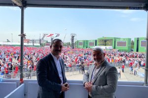 Aşgın, Millet Bahçesi ilk fidan dikim töreni ve İstanbul’un fethi kutlamalarında