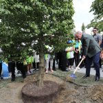 Aşgın, Millet Bahçesi ilk fidan dikim töreni ve İstanbul’un fethi kutlamalarında