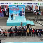 1. Sınıf Atık Getirme Merkezi törenle açıldı