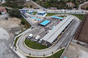 1. Sınıf Atık Getirme Merkezi törenle açıldı