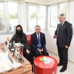 1. Sınıf Atık Getirme Merkezi törenle açıldı