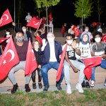 Çorum halkı, Ayasofya Camisinin ibadete açılmasını mehterle kutladı