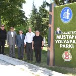Mustafa Yolyapar Parkı hizmete açıldı