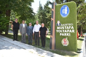 Mustafa Yolyapar Parkı hizmete açıldı