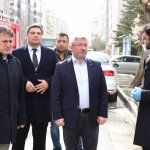 Bahabey ve Fatih Caddeleri önce yıkandı sonra dezenfekte edildi