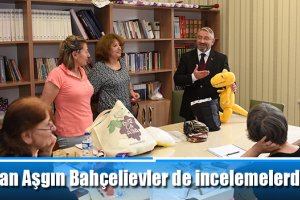 Başkan Aşgın Bahçelievler de incelemelerde bulundu