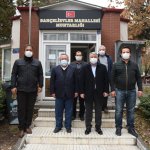 Başkan Aşgın’dan Bahçelievler Mahalle Muhtarına ziyaret