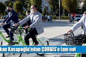 Bakan Kasapoğlu’ndan ÇORBİS’e tam not