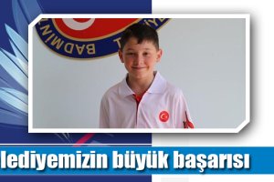Belediyemizin büyük başarısı