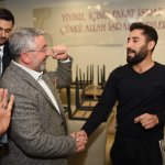 Başkan Aşgın, öğrencilerle bir araya geldi