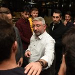 Başkan Aşgın, öğrencilerle bir araya geldi