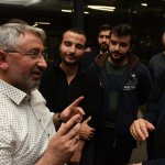 Başkan Aşgın, öğrencilerle bir araya geldi