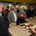 Başkan Aşgın, öğrencilerle bir araya geldi