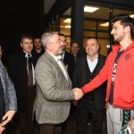 Başkan Aşgın, öğrencilerle bir araya geldi